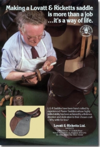 Lovatt and Ricketts Saddles