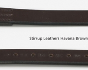 Stirrup Leathers havana brown