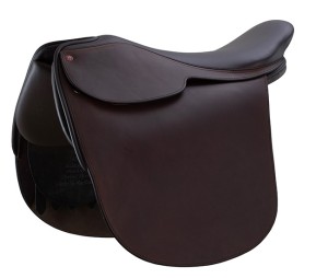 The Louisville™ Flat Seat Cut Back Show Saddle